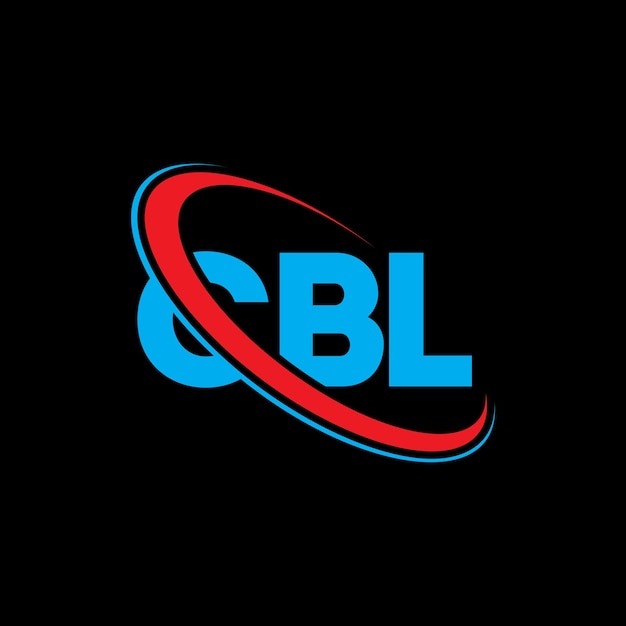 CBL 로고: CBL 문자, CBL 글자 로고 디자인, CBL 이니셜, 서클 및 대문자 모노그램 로고, CBL 타이포그래피, 기술 비즈니스 및 부동산 브랜드