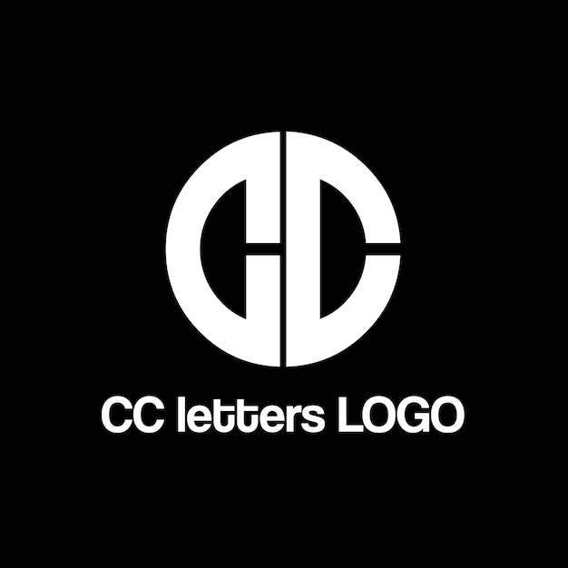 CC letters vector logo ontwerp