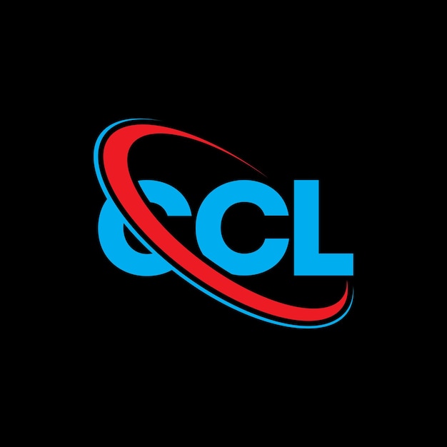 Vector ccl logo ccl letter ccl letter logo ontwerp initialen ccl logo gekoppeld aan cirkel en hoofdletters monogram logo ccl typografie voor technologiebedrijf en vastgoedmerk