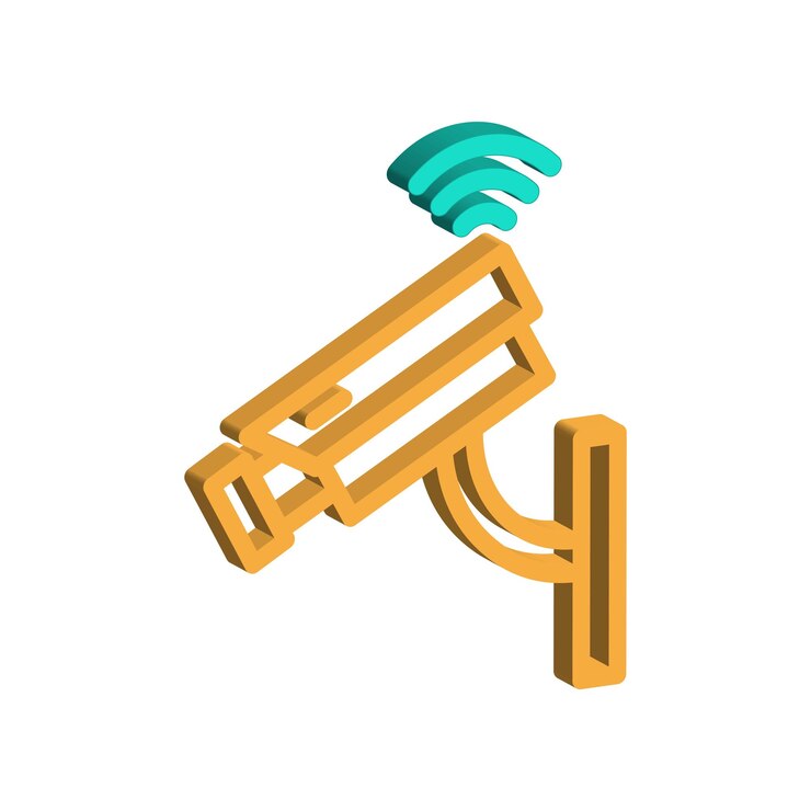 Vector cctv icon design template