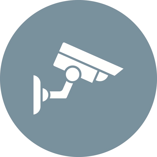 CCTV icon vector image Can be used for Mall