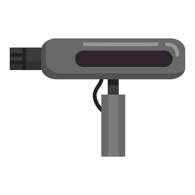 Vettore icona cctv vettore telecamera di sicurezza colore piatto simbolo