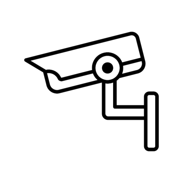 CCTV icon vector
