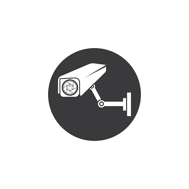 CCTV pictogram vector illustratie ontwerpsjabloon