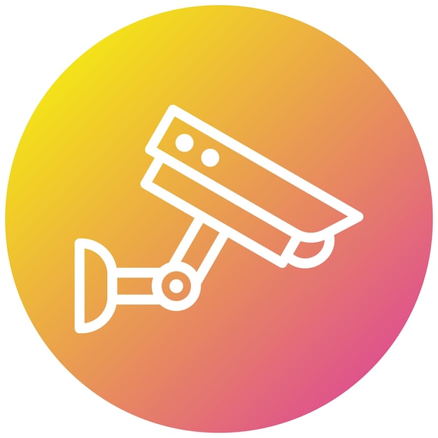 Cctv Vector Icon Design Illustration