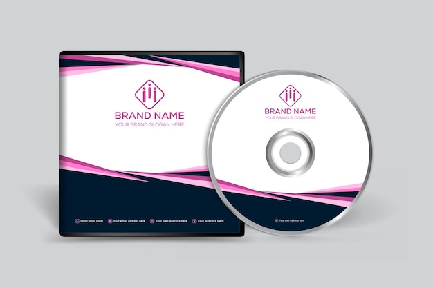 CD cover design template