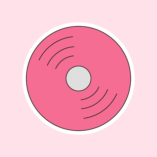 Pink CD Stock Illustration by ©Tarzhanova #30628383