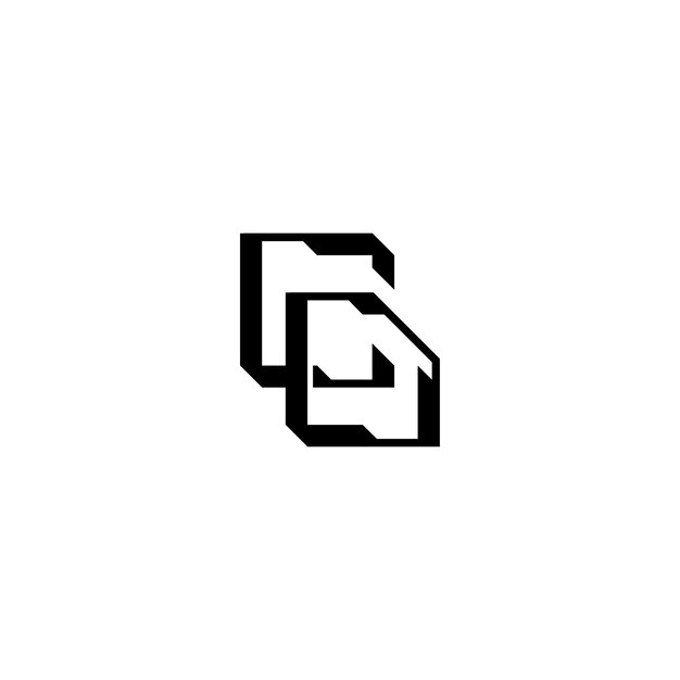 CDモノグラムロゴ デザイン文字 テキスト名 シンボル モノクロロゴタイプ アルファベット文字 シンプルロゴ