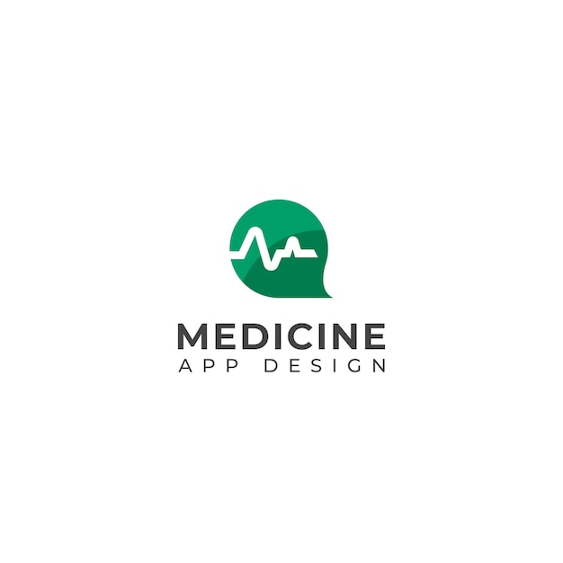 Ceative medicijn app vector logo Craetive Healthcare medicijn consult logo ontwerp sjabloon