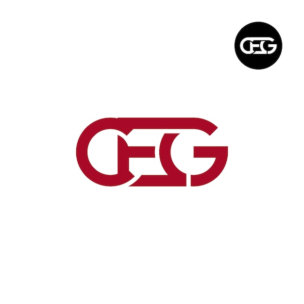 CEG Letter Monogram Logoontwerp