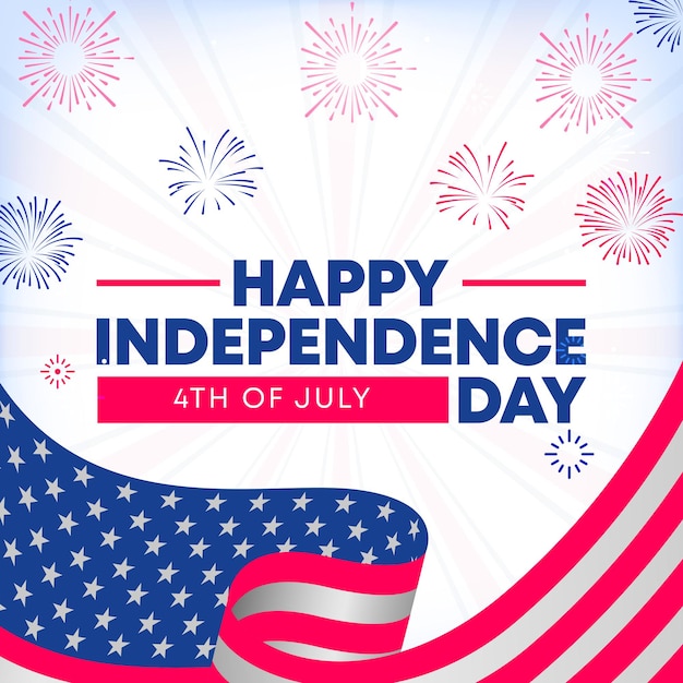 アメリカの独立記念日をスタイルで祝うためにダウンロード可能なテンプレートのコレクションを用意しました