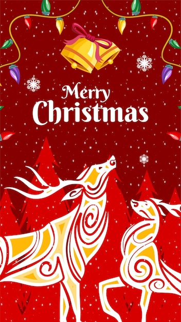 Celebrate Christmas Day with a congratulation card