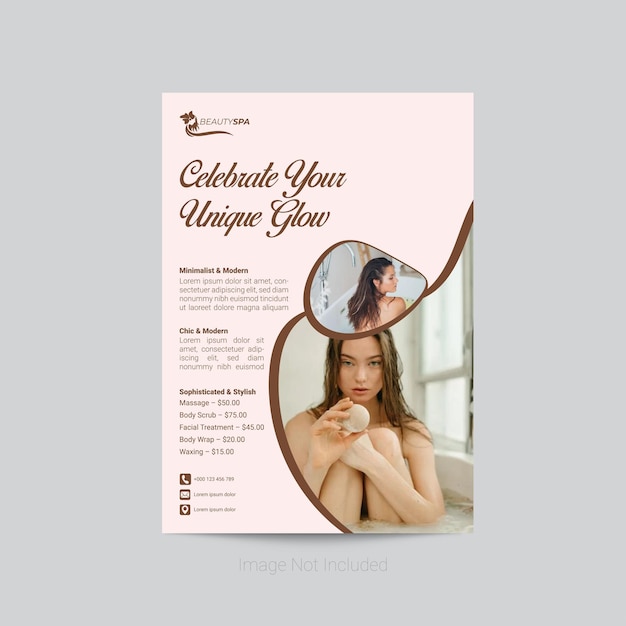Celebrate Your Unique Glow Flyer