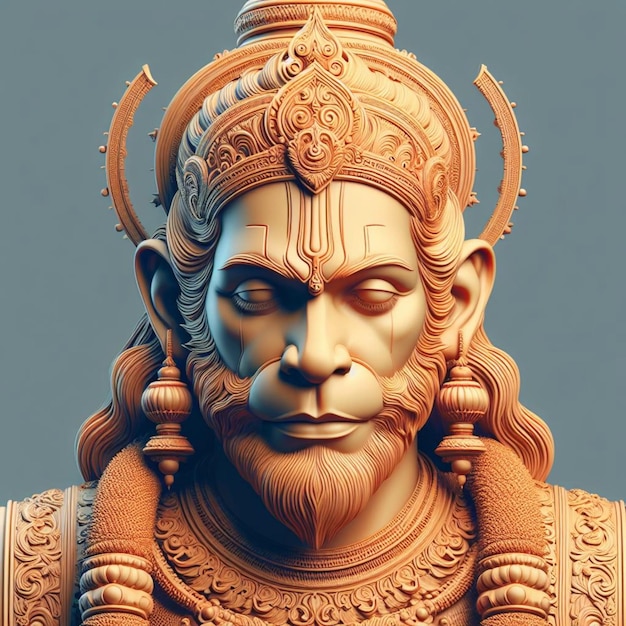 celebrates the birth of Lord Hanuman Happy Hanuman Jayanti vector