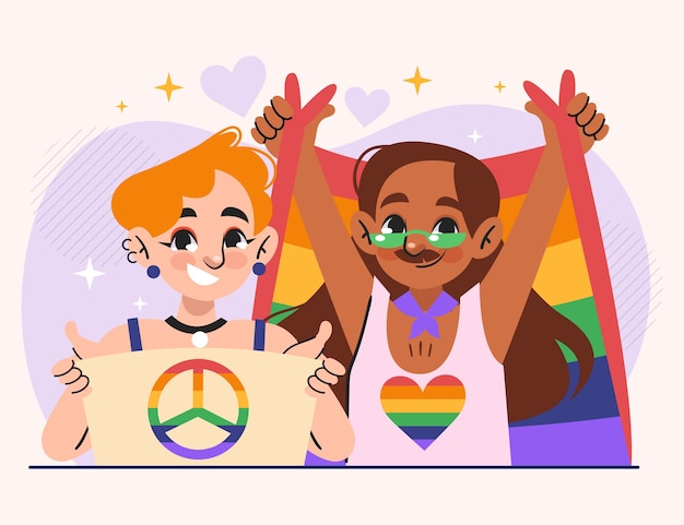 celebrating pride: lgbtq+ community in solidarity