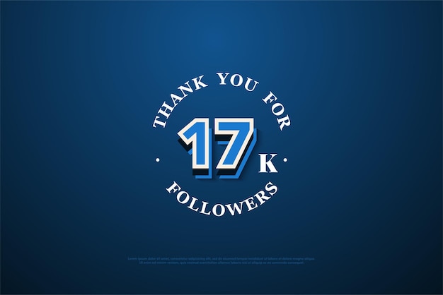 celebration of 17k followers.