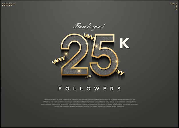 Celebration of 25k followers with a completely different figure model
