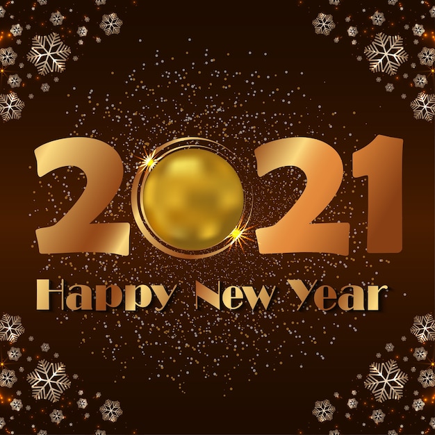 Celebration greeting card or banner for new year