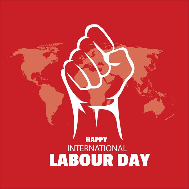 Celebration Labour Day Vector Template Design International Labour day