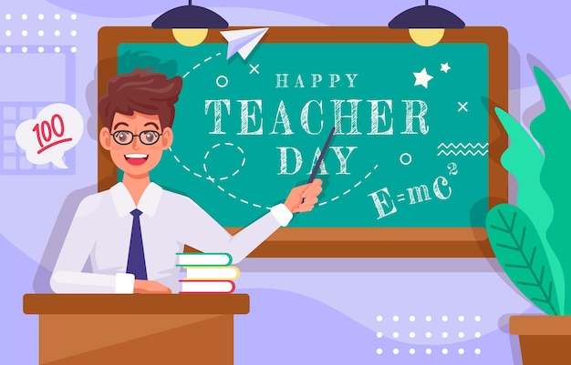 celebration of teacher's day background