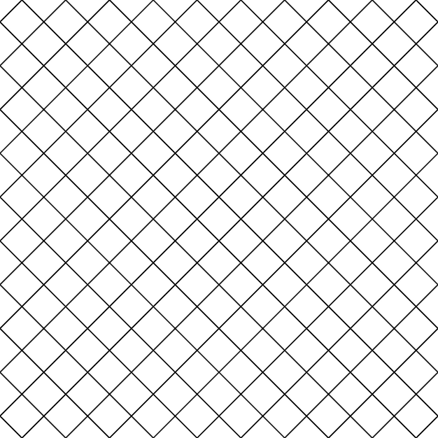 Vector cell, grid with diagonal lines seamless background, pattern. tiles. latticed geometric texture. vector art