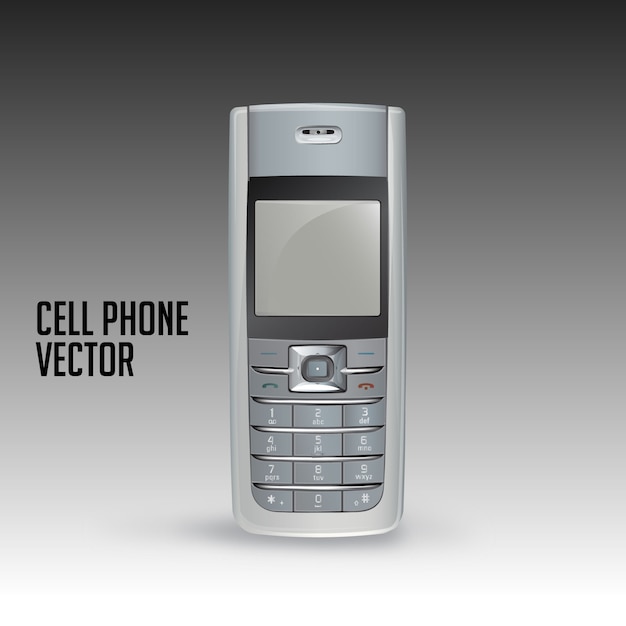 Vector cell phone vector