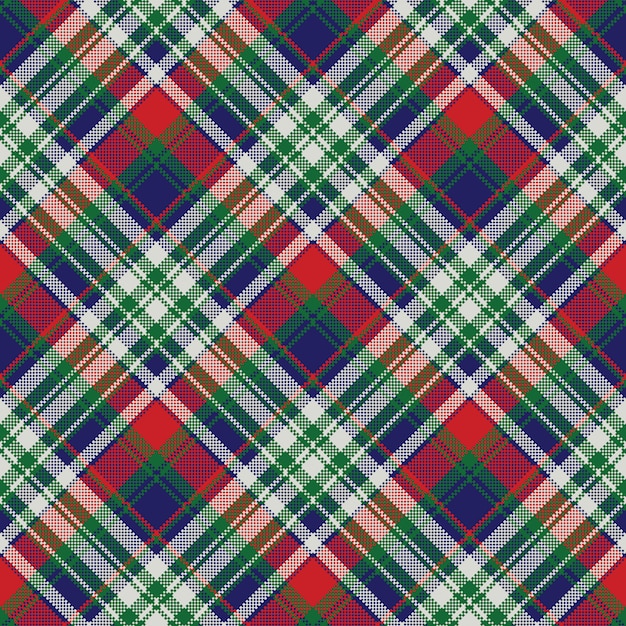 Vector celt pattern check fabric texture