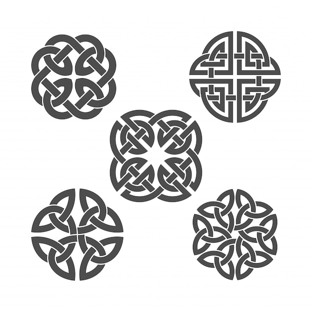 Vector celtic knot ethnic ornament