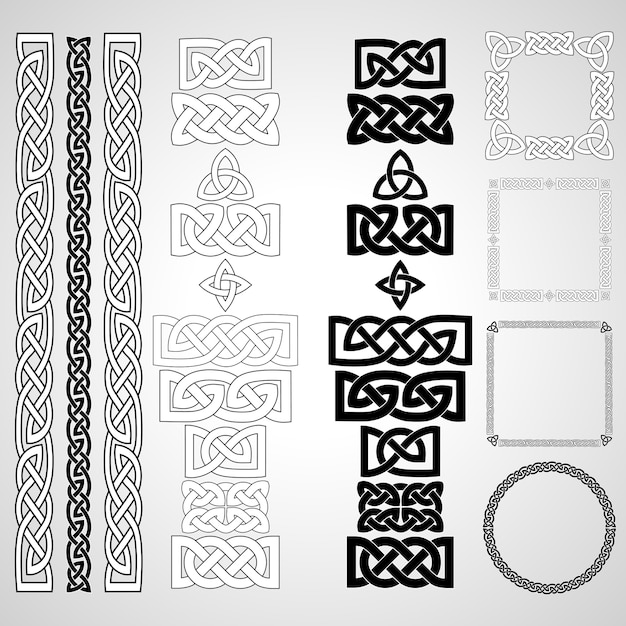 Vector celtic knots