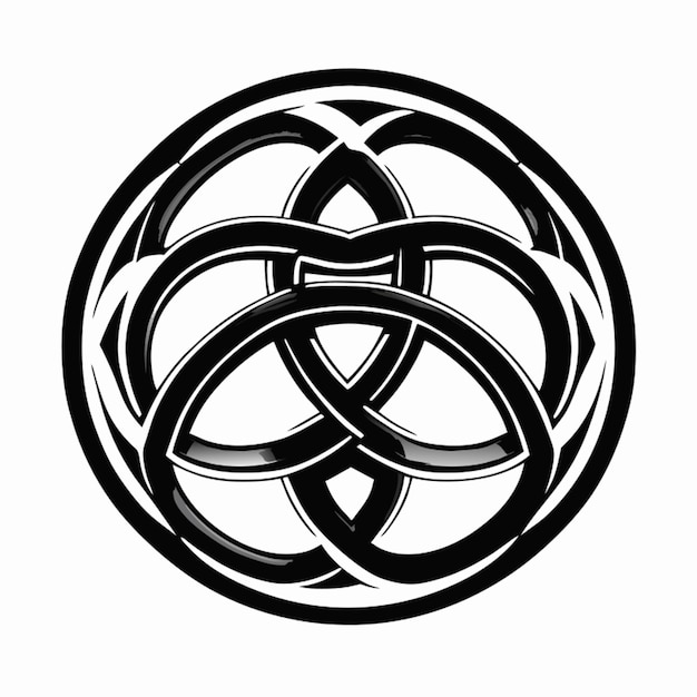 celtic style symbol tattoo