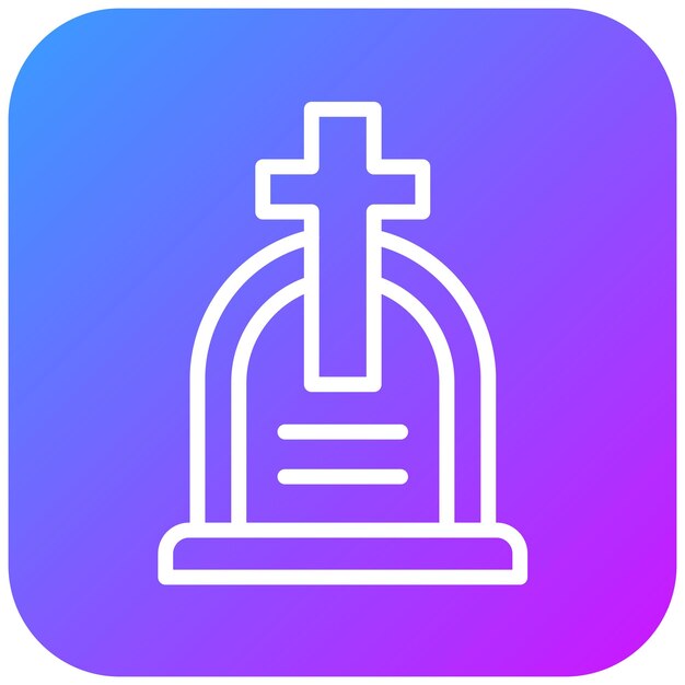cemetery vector illustration