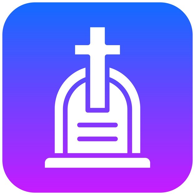 cemetery vector illustration