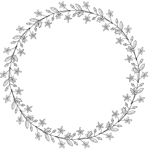 Vector centaury frame border