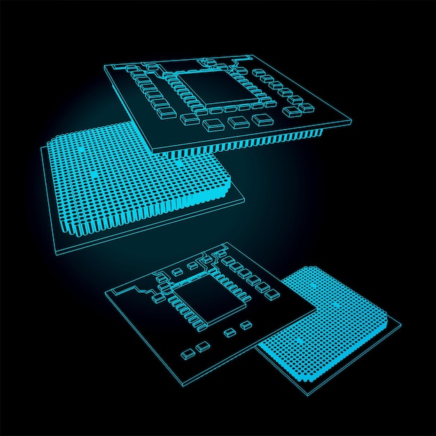 Centrale verwerkingseenheid en geïntegreerde micro-elektronica