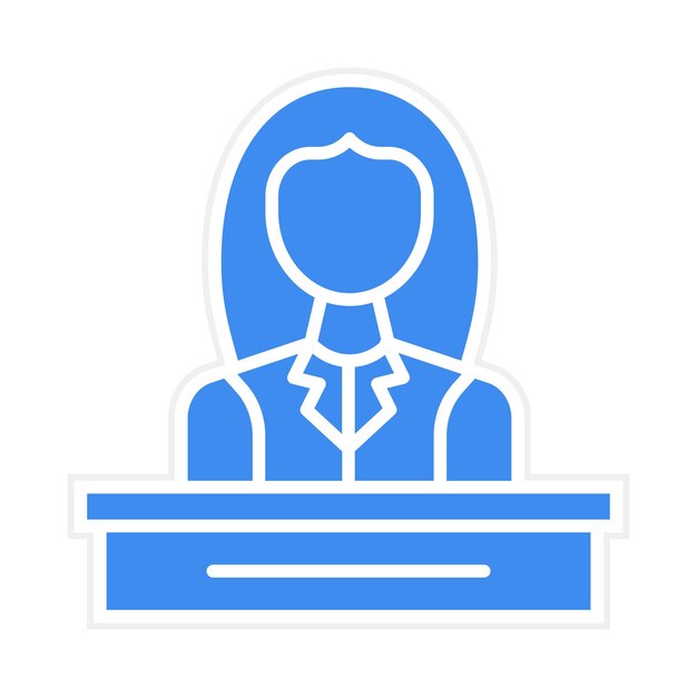 Ceo icon vector image can be used for women