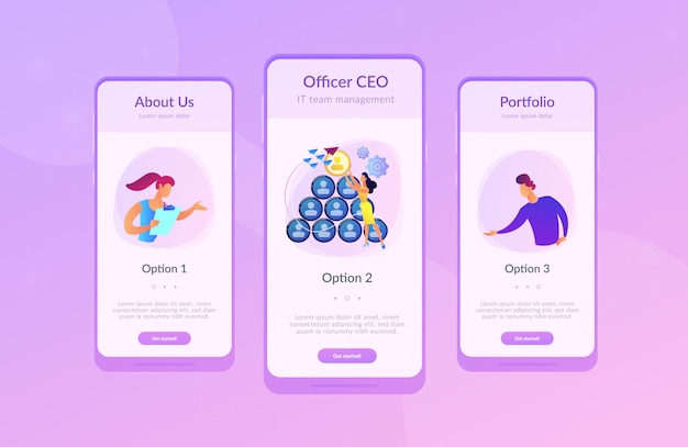 Ceo it template interfaccia app