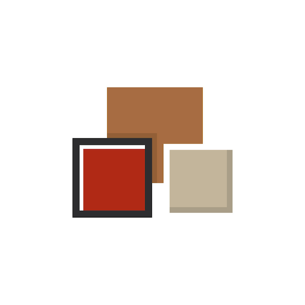 ceramic art tile logo vector icon illustration design