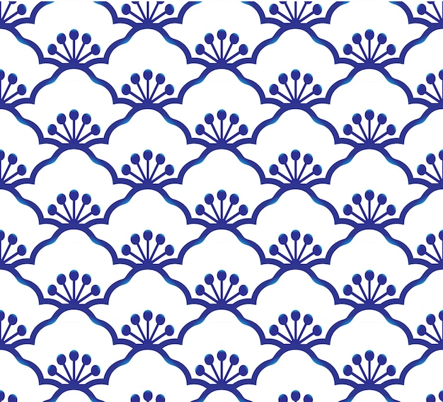 Ceramic pattern seamless