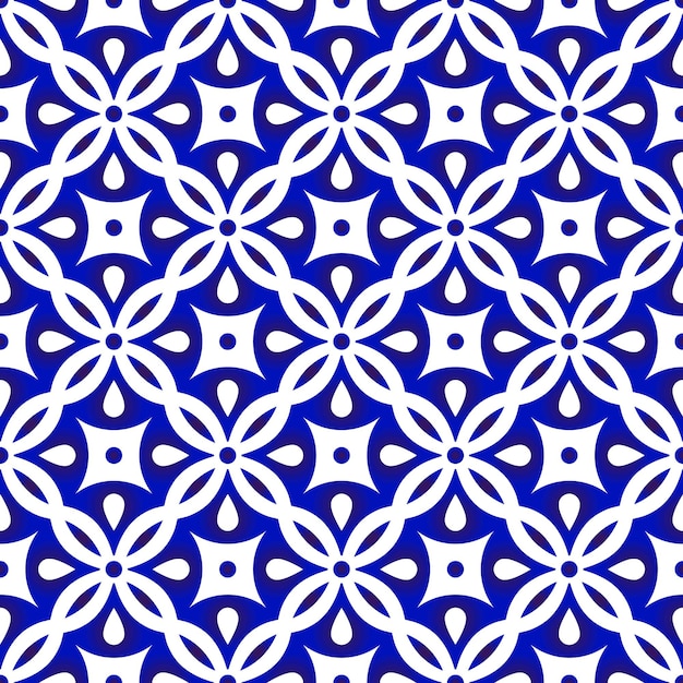 Ceramic pattern vector