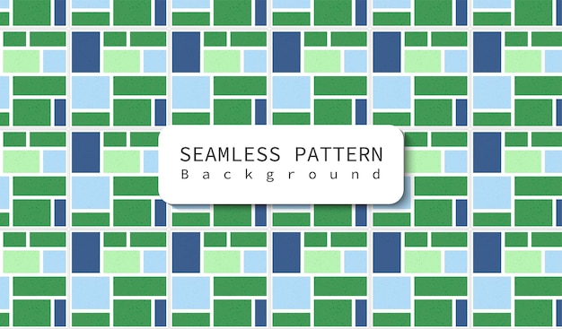 Ceramic seamless pattern against seamless mosaic tile pattern background