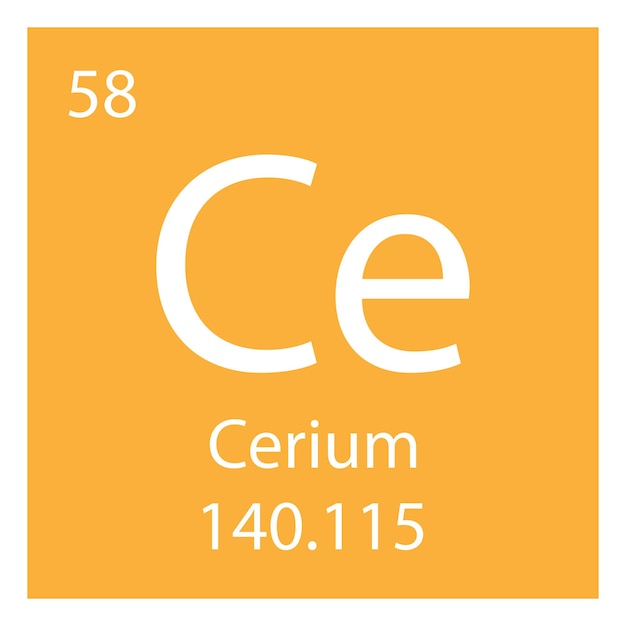 cerium icon vector illustration design