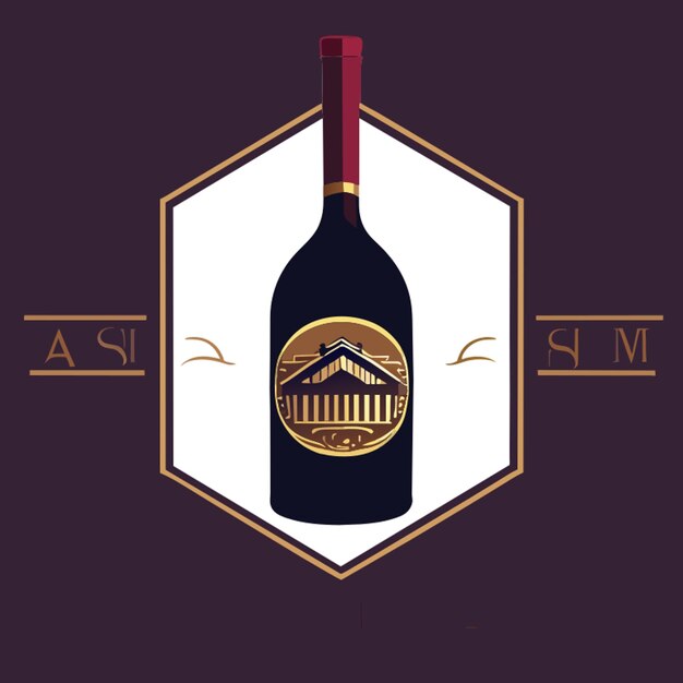 Certainly heres a wordmark logo idea for your wine shop tashi wineshop incorporating a wine bottle