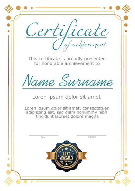 certificaatsjabloon