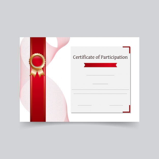 Certificate design.