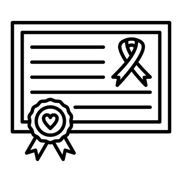 Certificate Icon