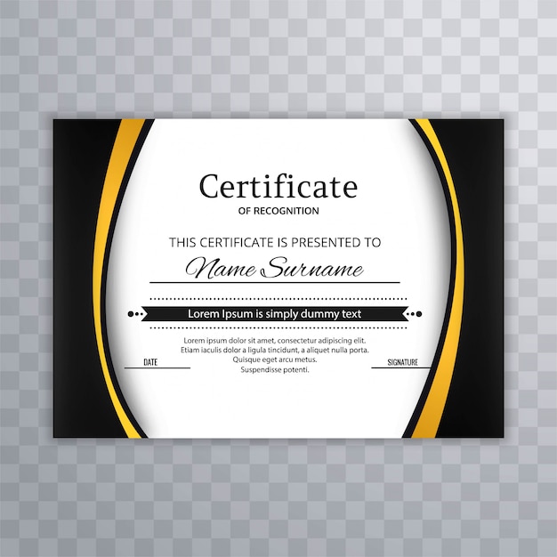 Certificate Premium template awards diploma background 