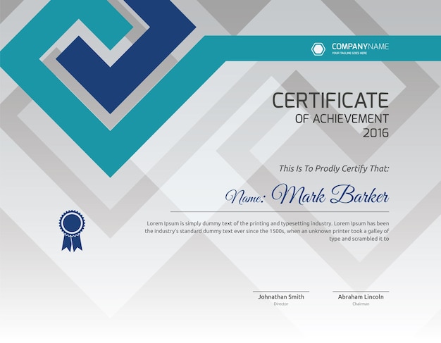 Certificate Template