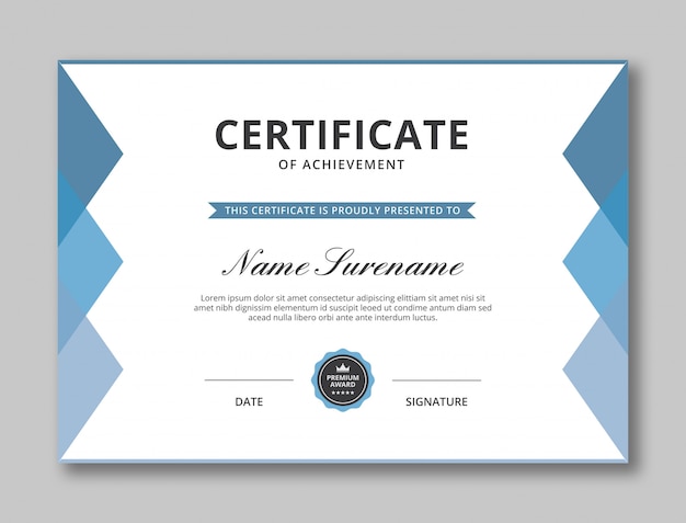 Certificate Template