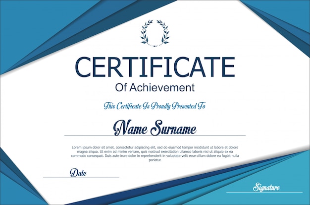 Vector certificate