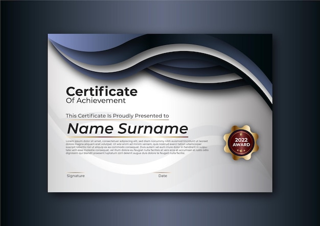 Vector certificate